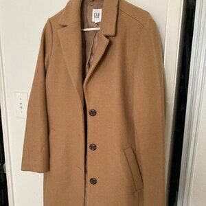 Wool-Blend Coat GAP Factory